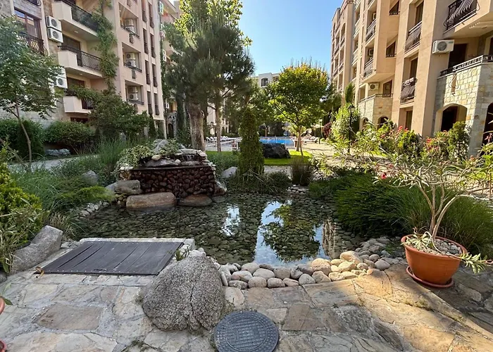 Apartment Studio/free Yoga&aqua Aerobic Sunny Beach